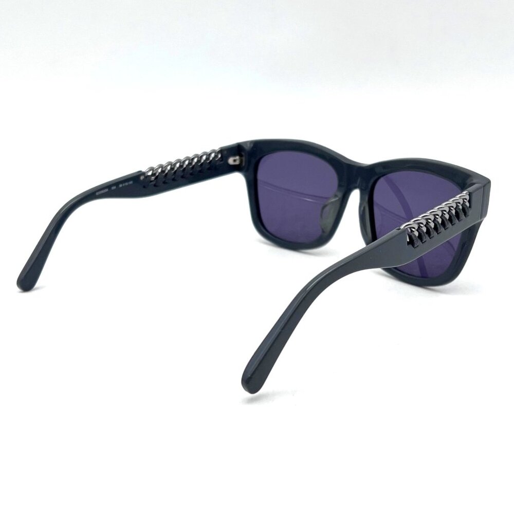 Stella McCartney Sunglasses SC0052SK 004 56:19-140 Gray Frame Smoke Lenses Italy - Picture 7 of 16